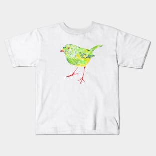 2020 06 09 bird in color Kids T-Shirt